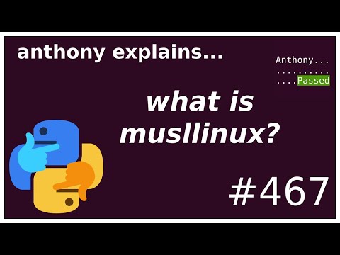 what is musllinux (PEP 656) (intermediate) anthony explains #467