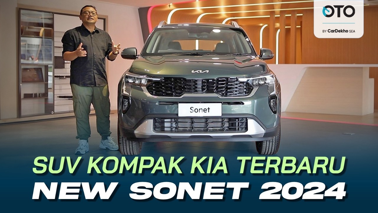KIA NEW SONET 2024, COMPACT SUV SIAP JEGAL LAWAN DENGAN PEMBARUANNYA!