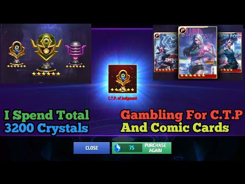 Gambling! For New C.T.P And Comic Cards || Marvel Future Fight || #66