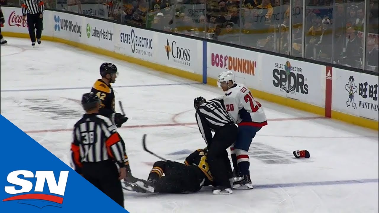 Lars Eller est rentré dans le piège de Brad Marchand....