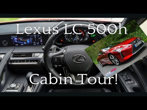 2017 Lexus LC 500h Sport+ Coupe Hybrid V6 Full Cabin Tour | Watch This If You Want One!