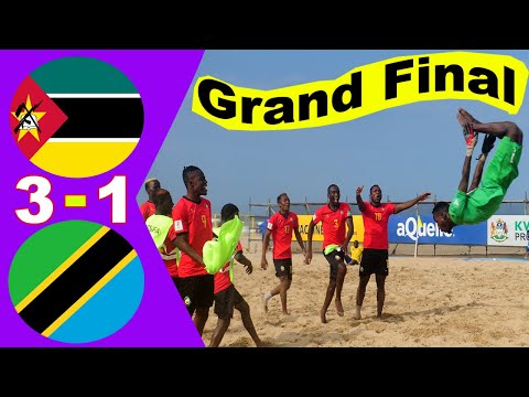 Mozambique🆚Tanzania 3 - 1  All Goals & Highlights Final COSAFA Beach Soccer Championship 2021