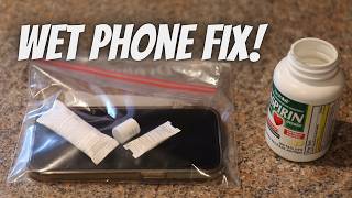 How I fixed my Wet Phone!