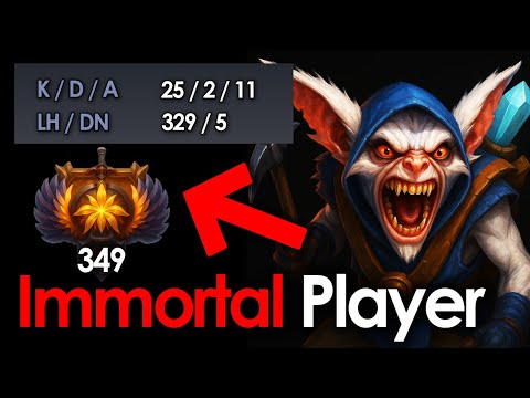 IMMORTAL Meepo 7.39e — Rank 349 25-Kill Insane Mid #dota2