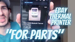 I Bought a "Broken" Zebra ZD500 Thermal Label Printer from eBay for $123 LETS FIX IT!