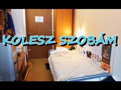 A kolesz szobánk
