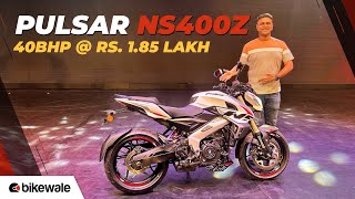 The Bajaj Pulsar NS400Z is the most affordable 400cc motorcycle in India. It is also the cheapest bike to offer 40bhp power at this price point. Here are the first impressions of the new Pulsar NS400Z, including its exhaust note and ergonomics and comfort.