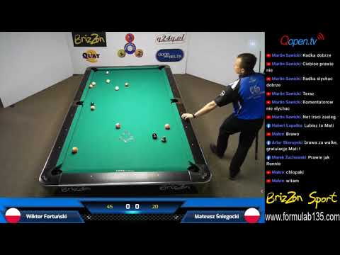 Mateusz Śniegocki vs Wiktor Fortuński Turniej Formuła B 1-3-5 PRO Q24q.Pl - Grupa A