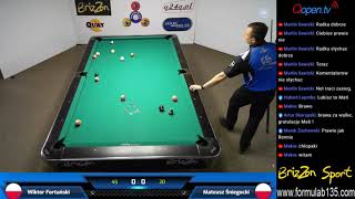 Mateusz Śniegocki vs Wiktor Fortuński Turniej Formuła B 1-3-5 PRO q24q.pl - Grupa A