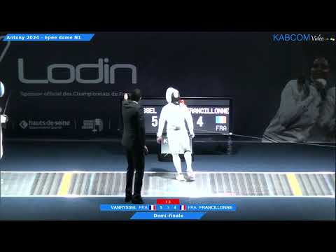 French Championships 2024 SWE - L4 - Eloise Vanryssel FRA v Oceane Francillonne FRA