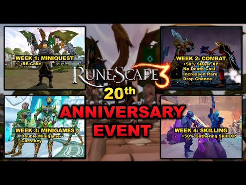 RuneScape 3 Anniversary Event Overview 2021