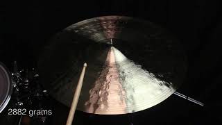 Video thumbnail for Paiste 22" Masters Dark Crisp Ride by The Drum Shop - Portland, Maine