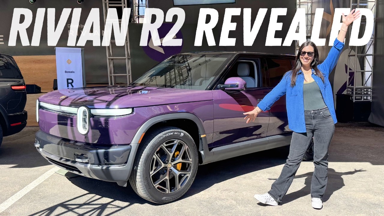Rivian R2 Software, Colors, Options, Trims, Wheels & First Ride Along!