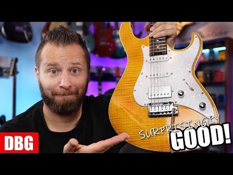Cort G280 Select - Amber - Flame Maple/Alder Body image 4