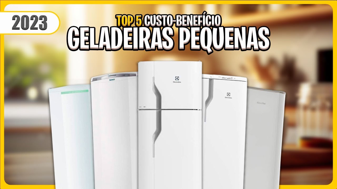 Qual GELADEIRA PEQUENA e BARATA comprar em 2023? Opções até R$2200! ✅