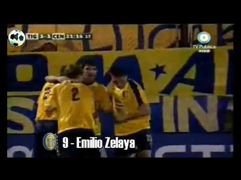 Gol Emilio Zelaya - Tigre 1 Vs Rosario Central 1 - Apertura 2009