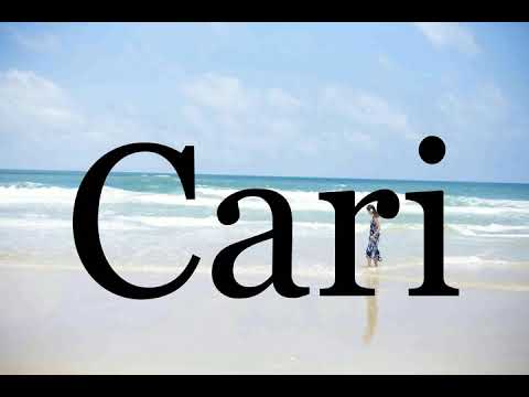 How To Pronounce Cari🌈🌈🌈🌈🌈🌈Pronunciation Of Cari