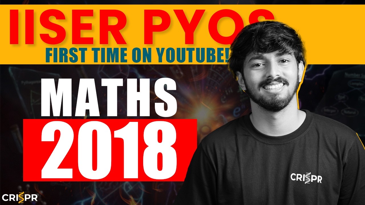 IAT 2018 Mathematics PYQ Solutions