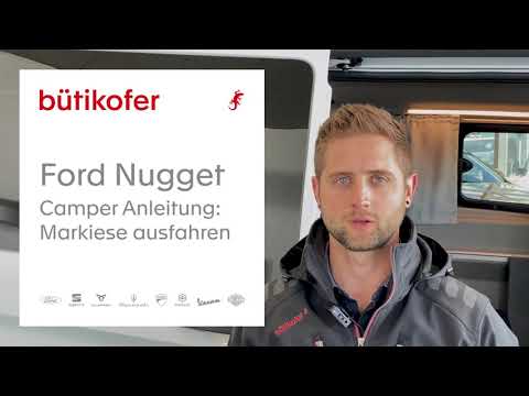 Ford Custom Nugget Camper – Anleitung Markiese aufstellen