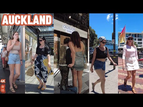 [4k] Explore Auckland - City of Sails Sunday 12 January 2025 | New Zealand