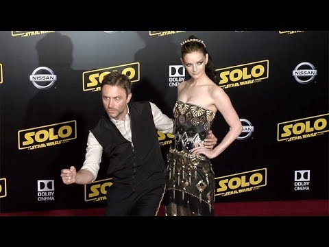 Chris Hardwick and Lydia Hearst "Solo: A Star Wars Story" World Premiere Red Carpet