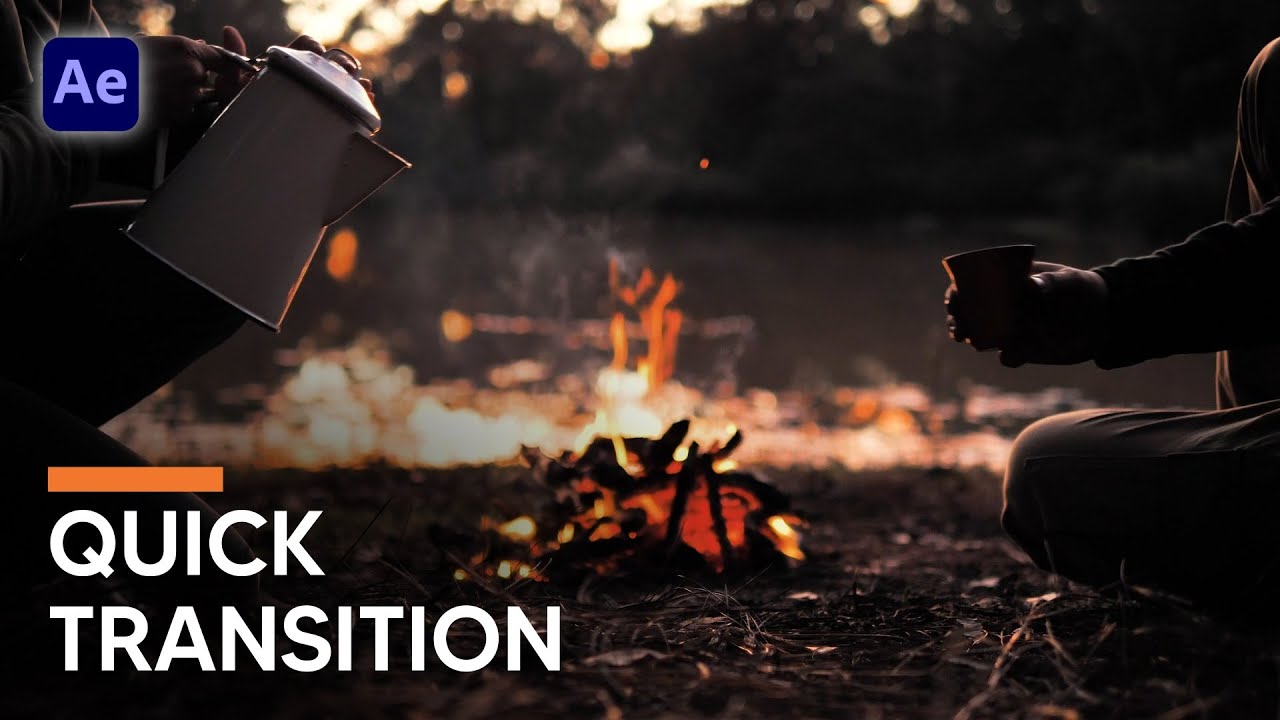 Quick and Easy Transition After Effects Tutorial No Plugins