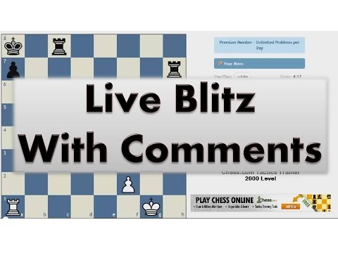 Blitz Chess #1929 with Live Comments Benoni vs icelemontea with White