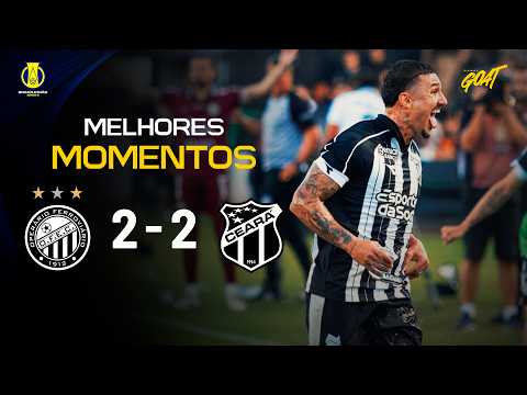 Gols e melhores lances de Operário x Ceará