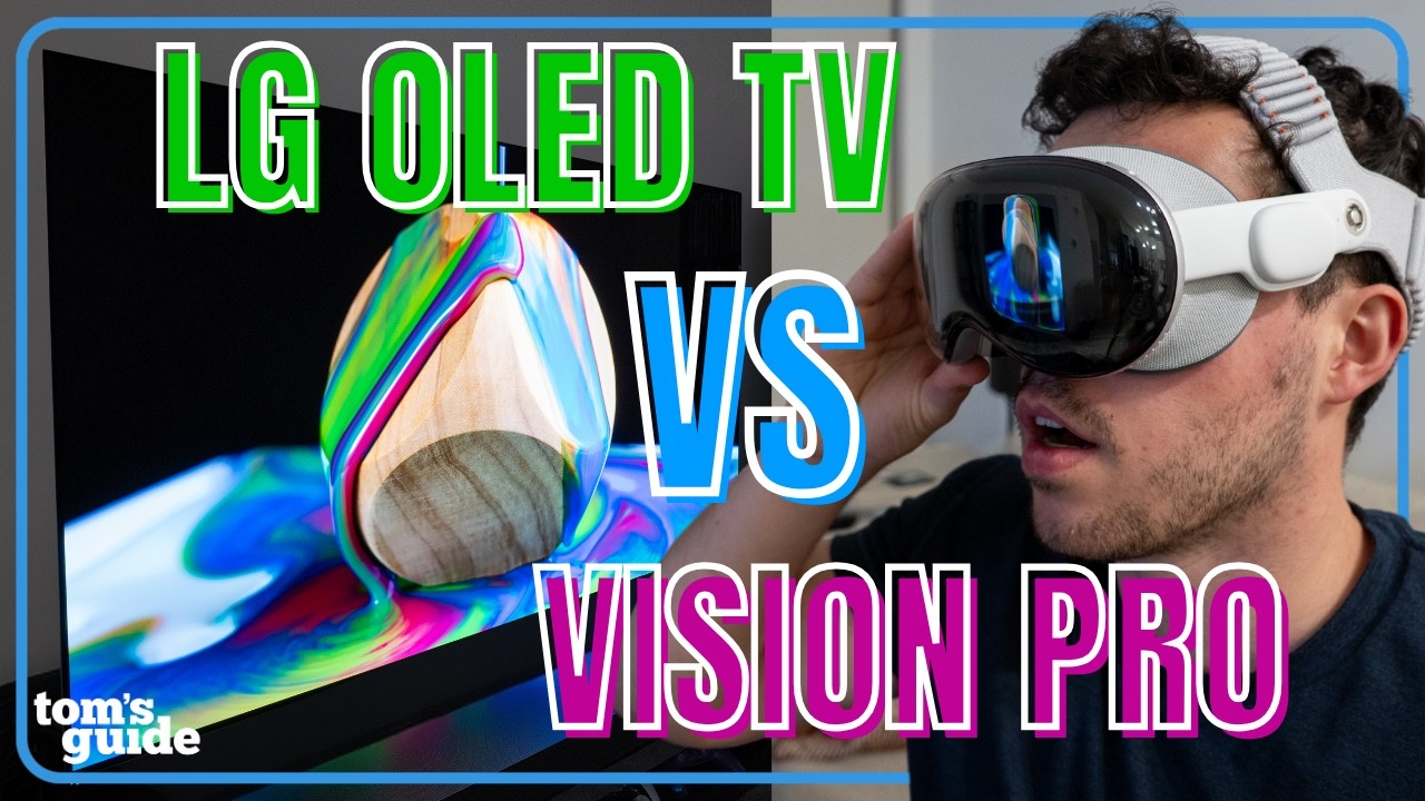 Can Apple Vision Pro Replace My LG OLED TV? Movies, Gaming, Sports Compared! - YouTube