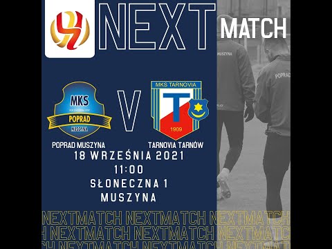 Mecz Piłkarski MKS POPRAD MUSZYNA vs MKS Tarnovia Tarnów