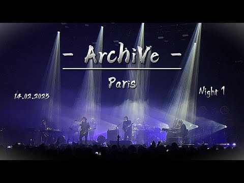 ArchiVe @ Paris / Le Zénith - 14.02.2025 / Night 1 (...4k full ShoW...)