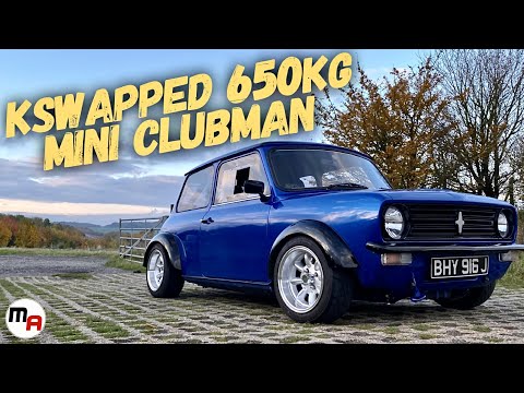 MAD 650KG KSWAPPED MINI CLUBMAN - 359BHP PER TON & SOUNDS LIKE A MOTORBIKE