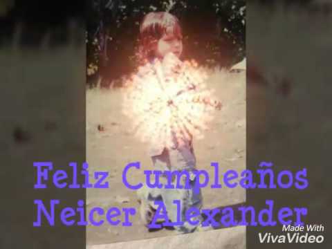 Feliz cumpleaños Neicer Gongora