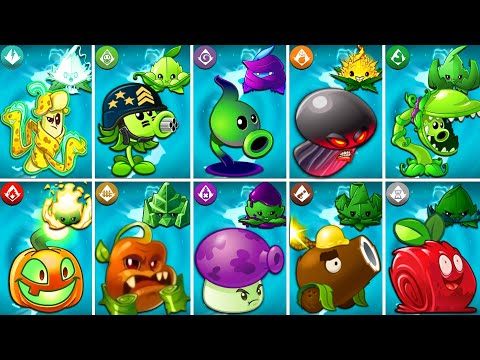 PvZ2 - 10 Best Pair Plant & Mint Battlez - Which Team Plants is Best ?