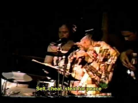 Tuli Kupferberg Fugs Kill for Peace Live 1999 Version English Subtitles