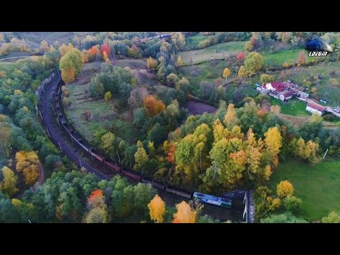 🚁[Must See👀]🍂 🚊Tren de Marfă VTR Freight Train in Pasul Merișor Pass - 20 October 2021