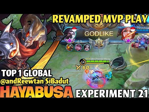 Revamped Hayabusa Faster Than Ever! - Top 1 Global Hayabusa By @andReewtan SiBadut - Mobile Legends