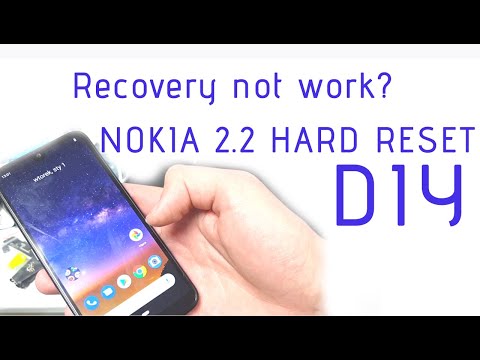 Nokia 2.2 TA-1188 Lock Pattern Password FRP HARD Reset For Free Tutorial