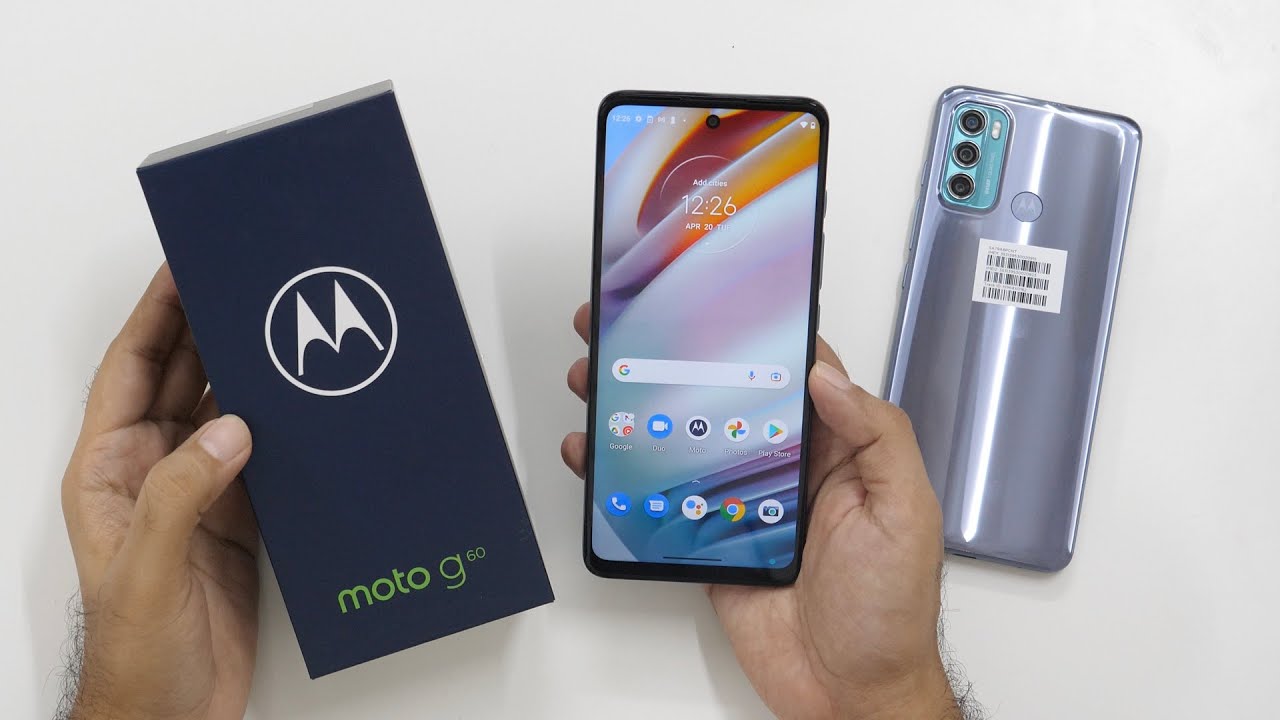 Moto G60 & Moto G40 Fusion Unboxing & Overview