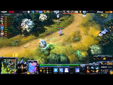 EG vs Secret - Game 1 (Dota 2 Asia Championships) - SUNSfan & syndereN