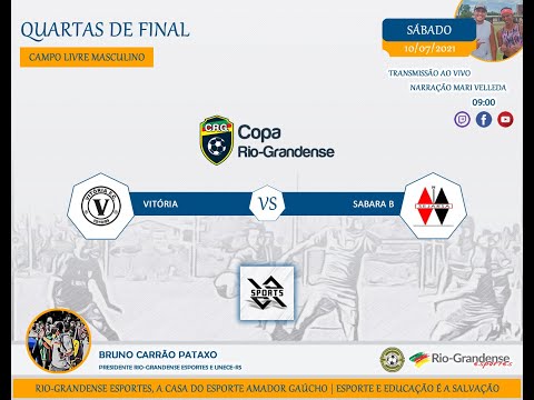 Quartas de final Copa Rio-Grandense 2021 - Vitória x Sabara B