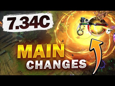 Dota 2 NEW 7.34c Patch - Main Changes!
