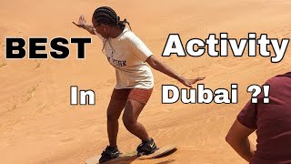 Dubai Desert Safari.- Quad bikes, sand dune bashing, camel rides | Dubai travel vlog