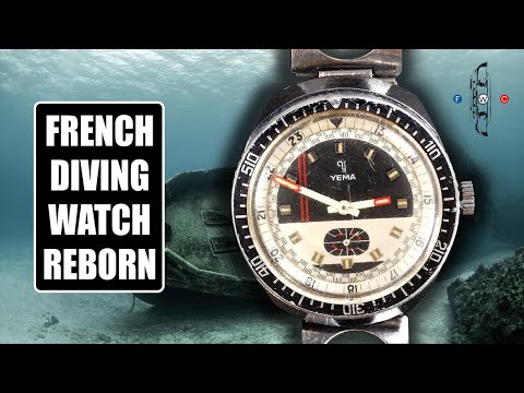 Restoring a Rough French Watch: Yema Vintage Diving Watch