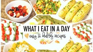 What I Eat in a Day | Easy & Healthy Recipes