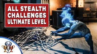 Spider-Man (PS4) All Stealth Challenges - Gold Ultimate Level Walkthrough