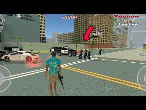 Miami Crime Vice Town - (Fight Policeman) | Police Car 🚗 Destroy || Android Gameplay HD