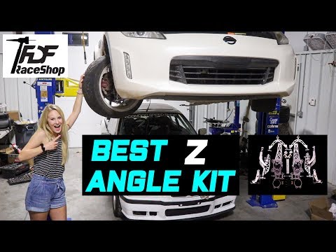 Nissan 370Z FDF Angle Kit Install! How To: Mega Mantis Angle Kit