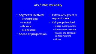 Overview of Amyotrophic Lateral Sclerosis