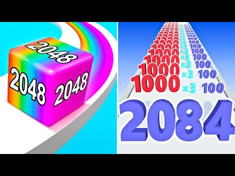 Number Master vs Jelly Run 2048 — All Levels SpeedRun Satisfying Gameplay Android iOS